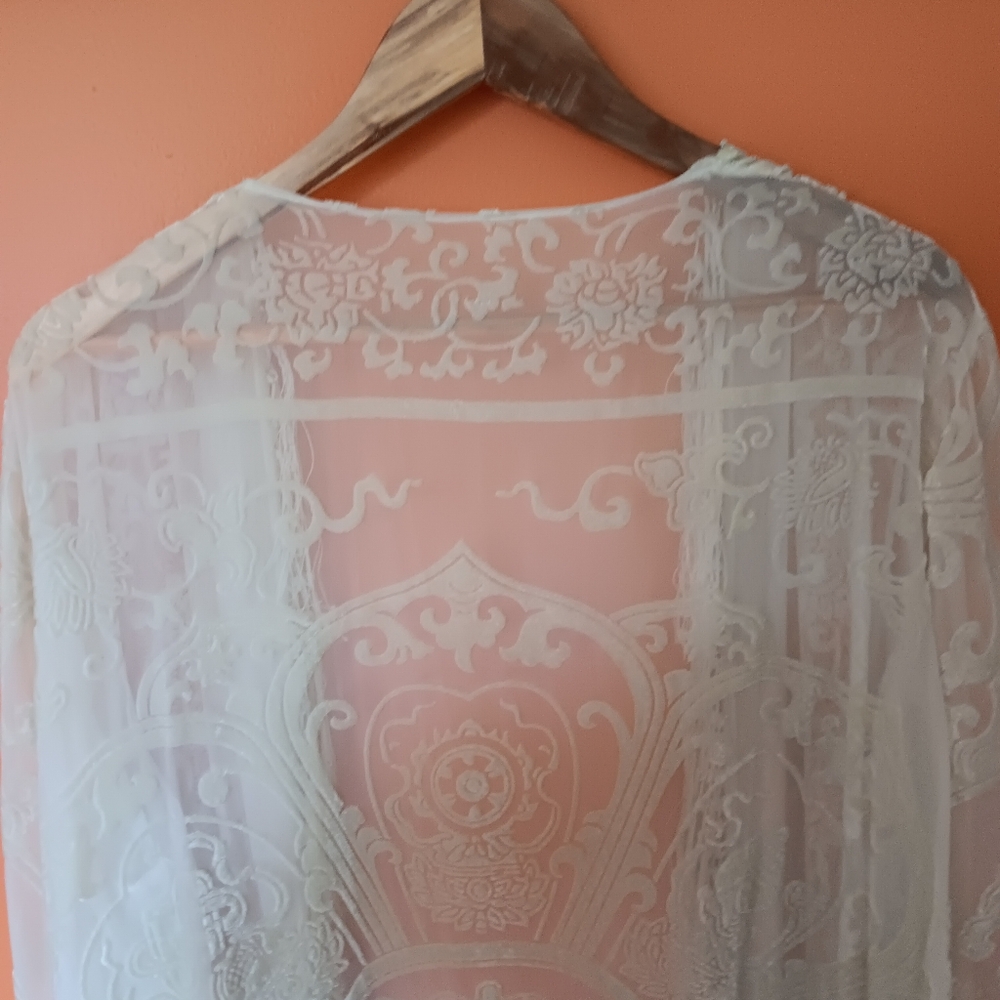 Mint Green Kimono - Picture 6 of 6